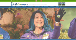 Desktop Screenshot of onelegacy.org